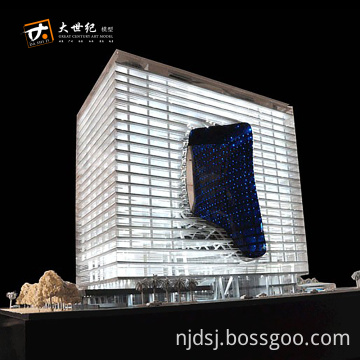 Abs architecture materials 3d rendering maquette